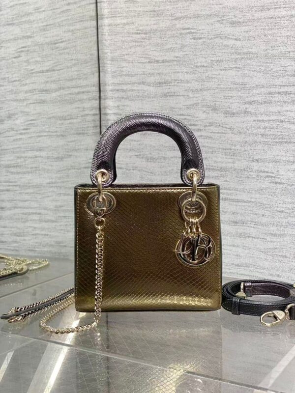 Dior “Golden Heiress” Mini Lady Bag - Image 4
