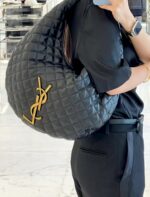 YSL Icare quilted leather bag in large - Image 3