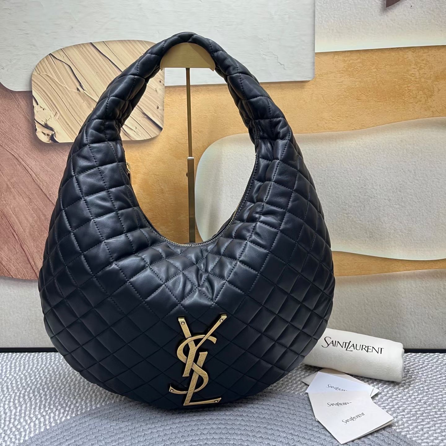 YSL Icare quilted leather bag in large YSL Icare quilted leather bag in large - Image 1