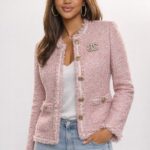 Blush Paris tweed Jacket