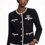 Chanel Classic Black Tweed Jacket