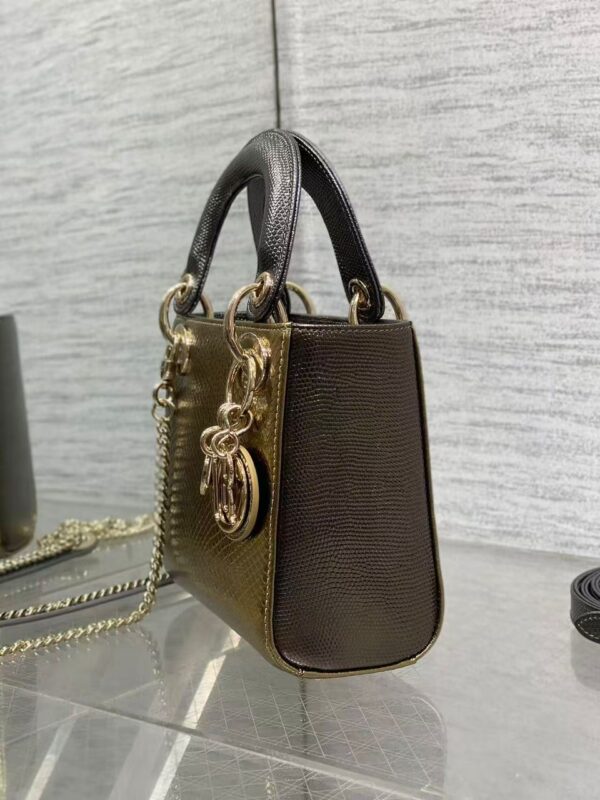 Dior “Golden Heiress” Mini Lady Bag - Image 2