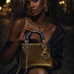 Dior “Golden Heiress” Mini Lady Bag