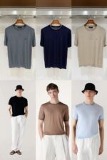 Loro Piana Fine Knit Crew Neck Tee - Image 5