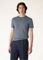Loro Piana Fine Knit Crew Neck Tee - Image 6