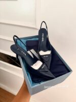 Prada Patent Leather Slingback Pumps - Image 3