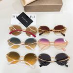 Bvlgari SS26 Rimless Round Gradient Sunglasses - Image 11