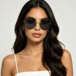 Bvlgari SS26 Rimless Round Gradient Sunglasses