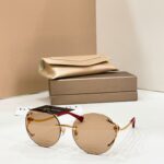 Bvlgari SS26 Rimless Round Gradient Sunglasses - Image 8