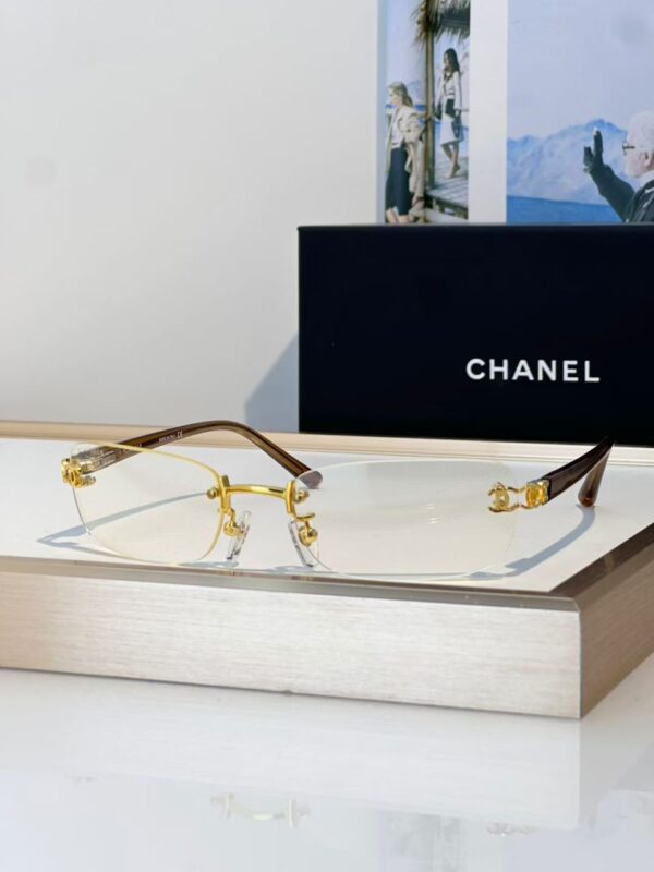 Chanel rimless sunglasses - Image 7