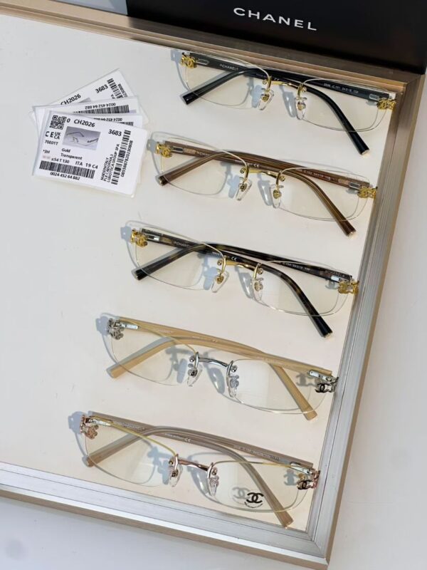 Chanel rimless sunglasses - Image 6