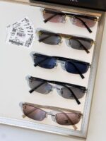 Chanel rimless sunglasses - Image 4