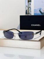 Chanel rimless sunglasses - Image 9