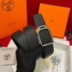SS26 Hermes reversible leather belt - Image 2