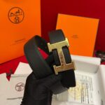 Hermes Reversible “H” Buckle Leather Belt (Luxury Edition)