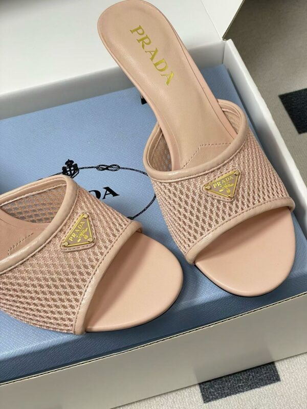 Prada Mesh Heeled mules - Image 9