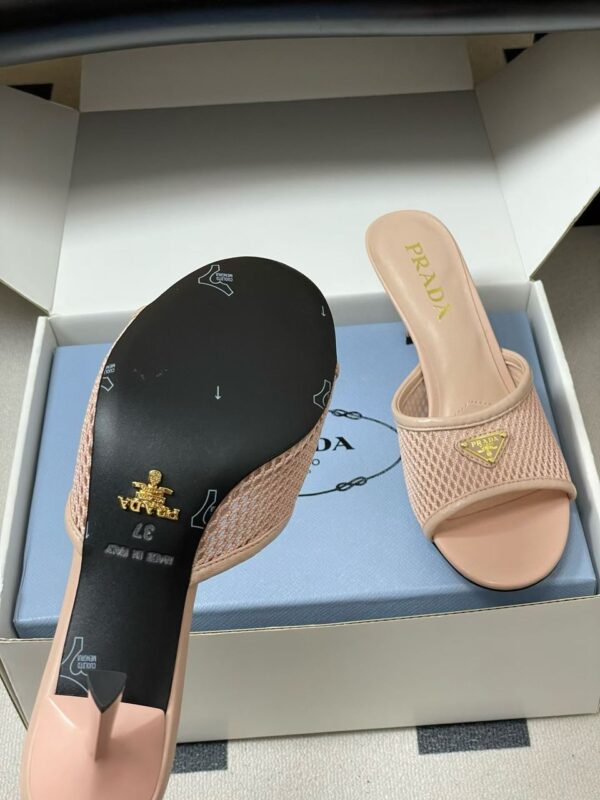 Prada Mesh Heeled mules - Image 6