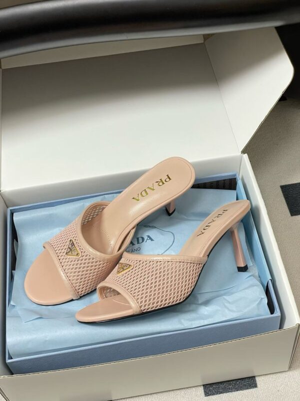 Prada Mesh Heeled mules - Image 5