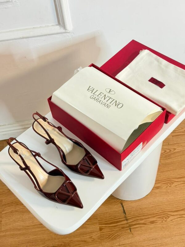 Valentino Garavani VLogo Slingback Heels - Image 6