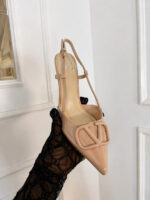 Valentino Garavani VLogo Slingback Heels - Image 4