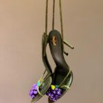 Saint Laurent SS26 berry sandals