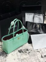 Chanel Croc skin tote bag