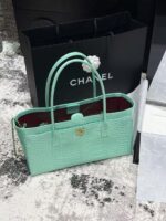 Chanel Croc skin tote bag - Image 3