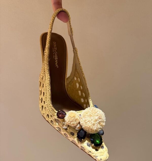 D&G SS26 woven heels - Image 3