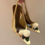 D&G SS26 woven heels
