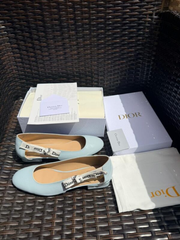 Dior Slingback Ballet Flats - Image 3