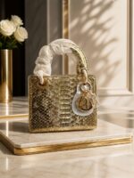 Lady Dior top-handle bag