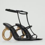 Ferragamo Sculptural Heel Sandals