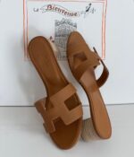 Hermes women heeled sandals (3.5inches  ) - Image 2