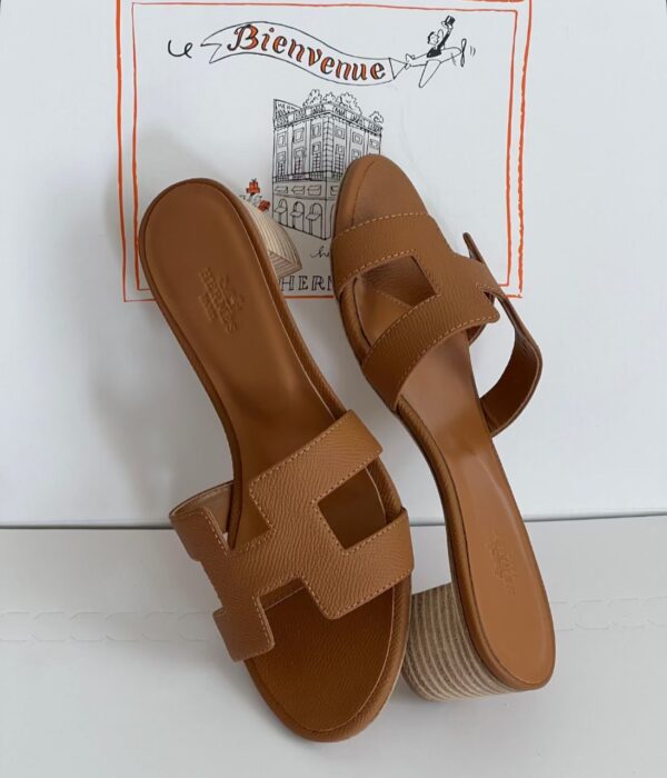 Hermes women heeled sandals (3.5inches  ) - Image 2