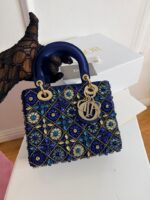 The Midnight Sapphire Lady Dior Bag - Image 2