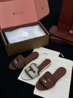 Loro Piana Tassel Luxe Flat Slides