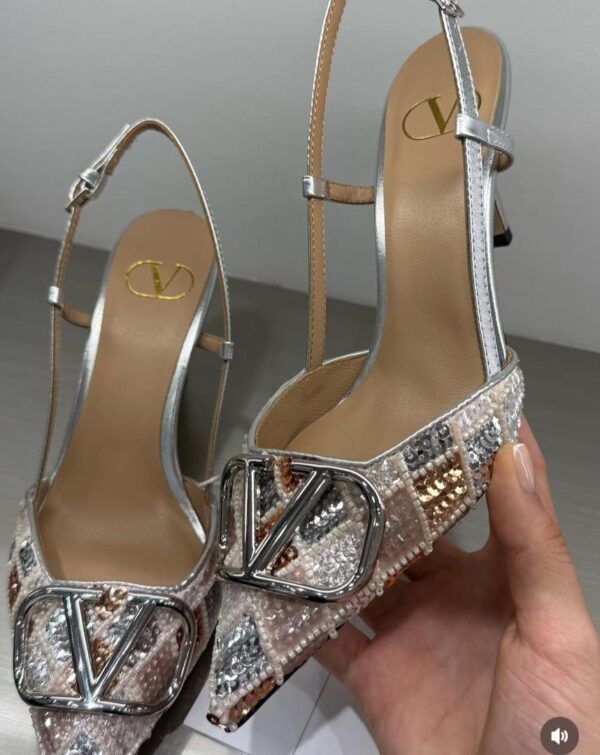 Valentino Garavani pointed-toe slingback - Image 4