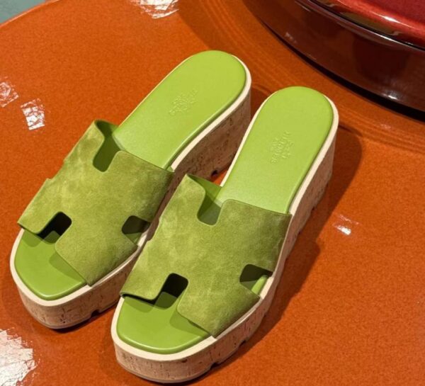 Hermes ss26 women wedge slippers - Image 2