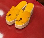 Hermes ss26 women wedge slippers